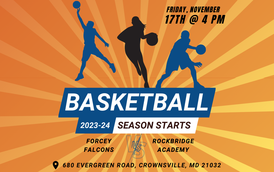 Basketball Season is upon Forcey Christian School!!! The 2023-24 Season starts November 17, 2023 at Rockbridge Academy.