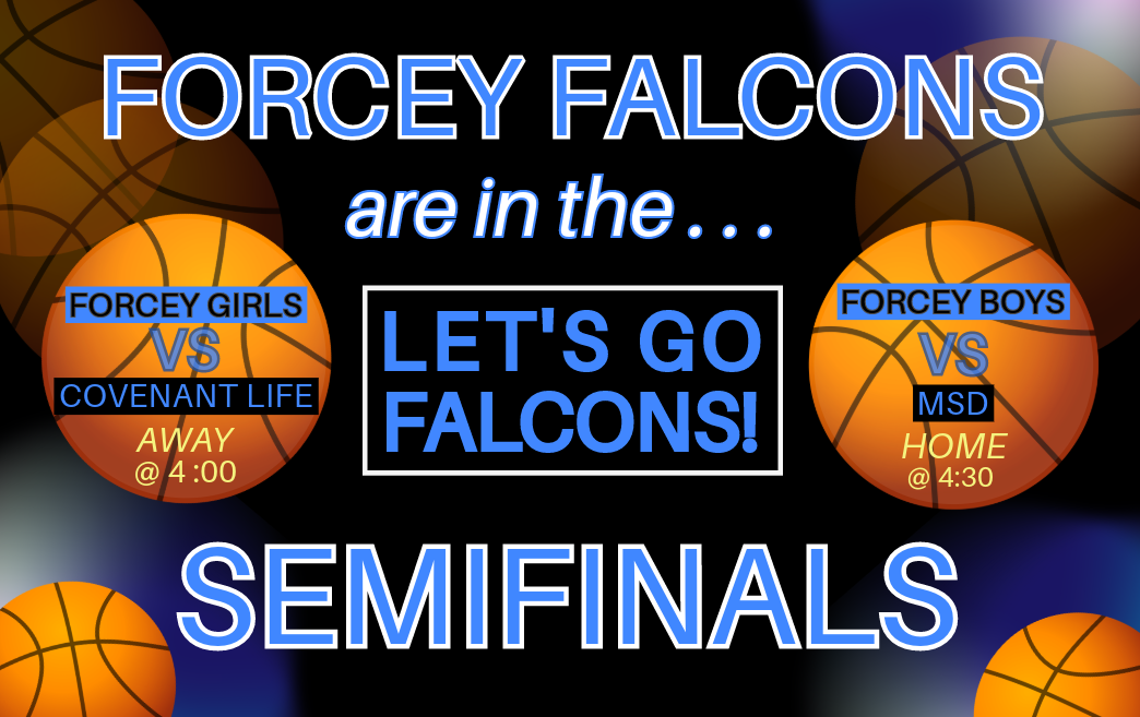 Forcey Falcons Basketball Teams are in the Semifinals