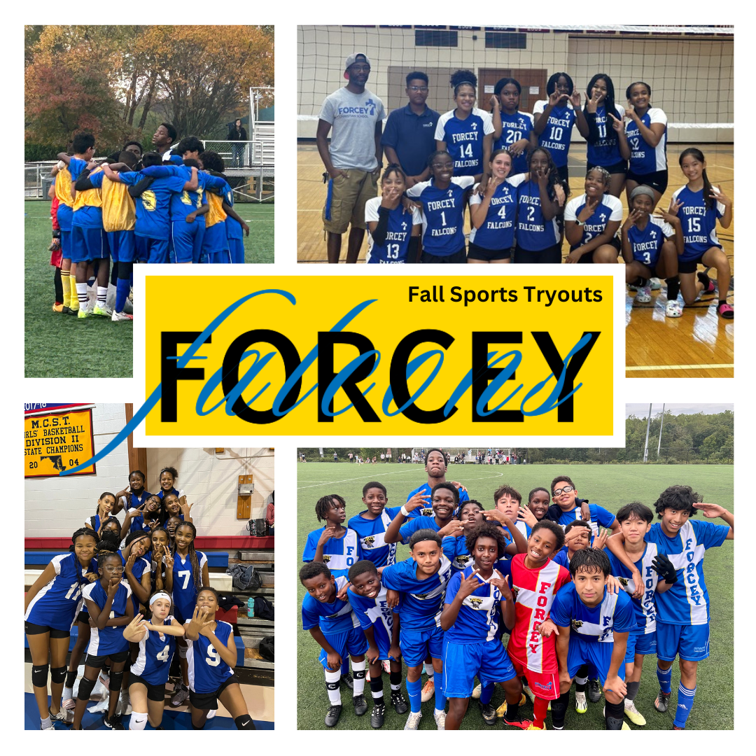Forcey Falcons Fall Tryouts - Boys Soccer and Girls Volleyball